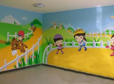 安仁幼儿园墙体彩绘制作流程及注意事项