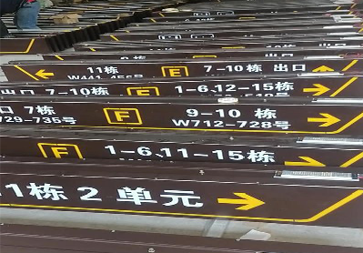 安仁广告标识中，常见的几种安装方式。